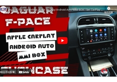 Caja de interfaz automática Android inalámbrica para Range Rover Evoque Discovery 4 Jaguar XE XF 2013-2017