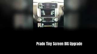 Enorme pantalla estilo Tesla de 13,6" para Land Cruiser Prado (TZG1801/1802)